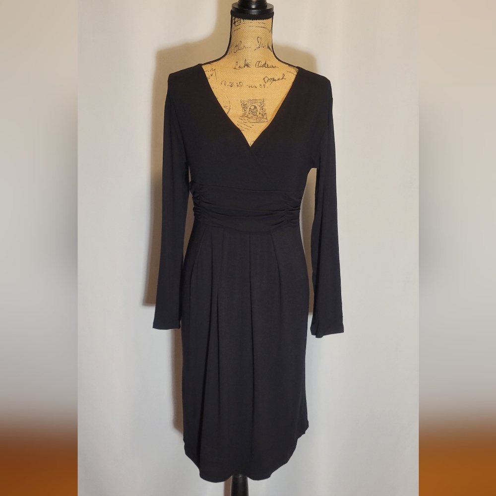 Glamour Empire | Long Sleeve Jersey Dress | Sz. 12